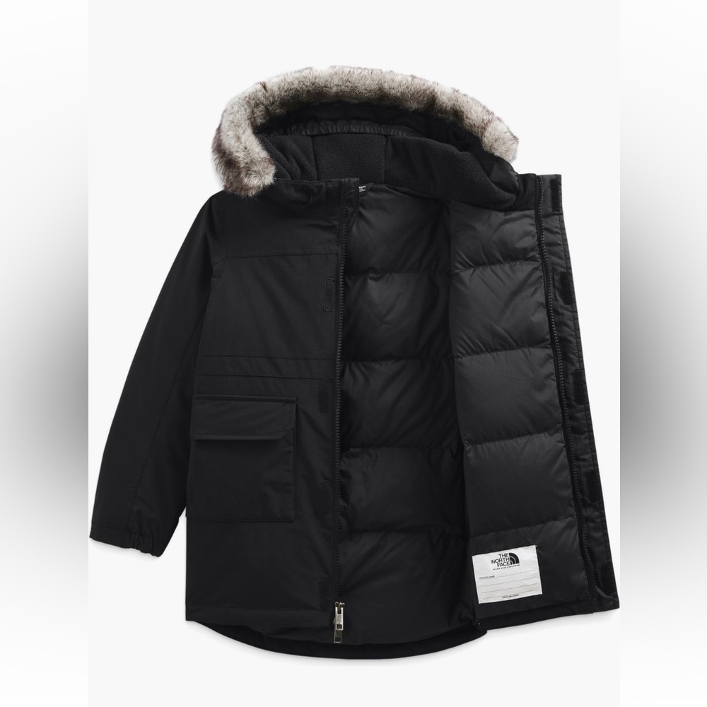 Kids’ Arctic 550 - Fill Power Down Waterproof Parka with Faux Fur Trim 3T